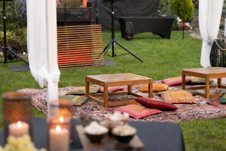 strefa chillout meble na event